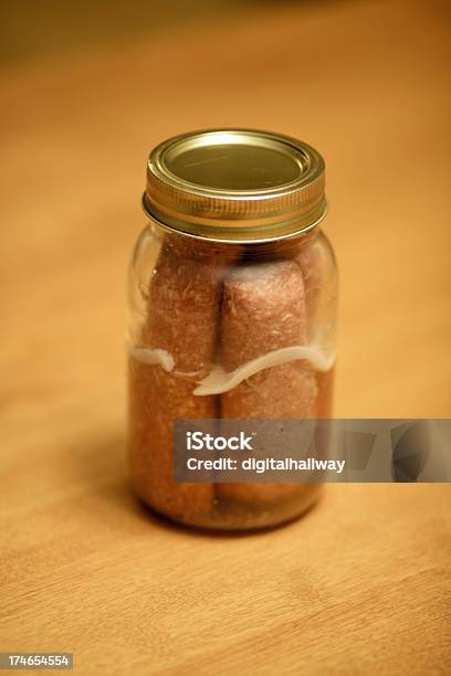 Pickled Sausage Stock Photo - Download Image Now - Jar, Sausage, Pickled