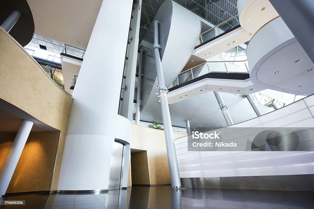 Arquitectura de futurista - Foto de stock de Sala de espera - Característica de edificio libre de derechos