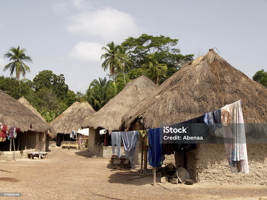 African Village - Foto de stock de Sierra Leona libre de derechos