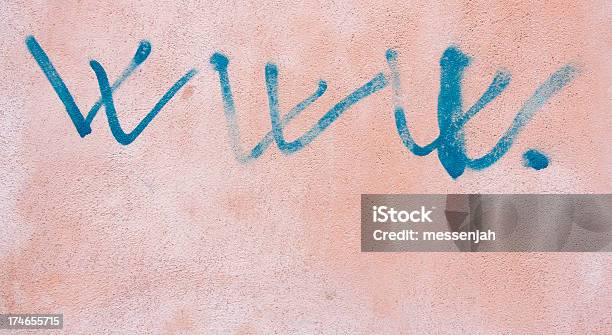 Www Graffiti Stock Photo - Download Image Now - Art, Arts Culture and Entertainment, Blue