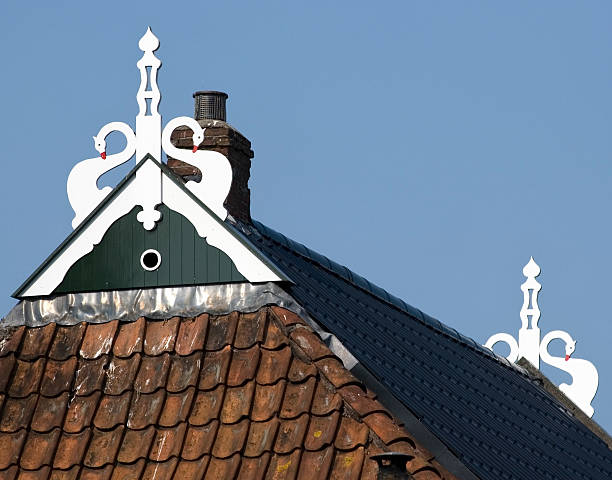 istock Facade typical of Friesland (Netherlands) 174655760