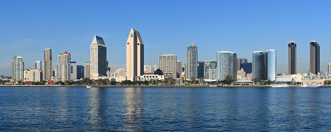 City skyline at daytime (San Diego, California).