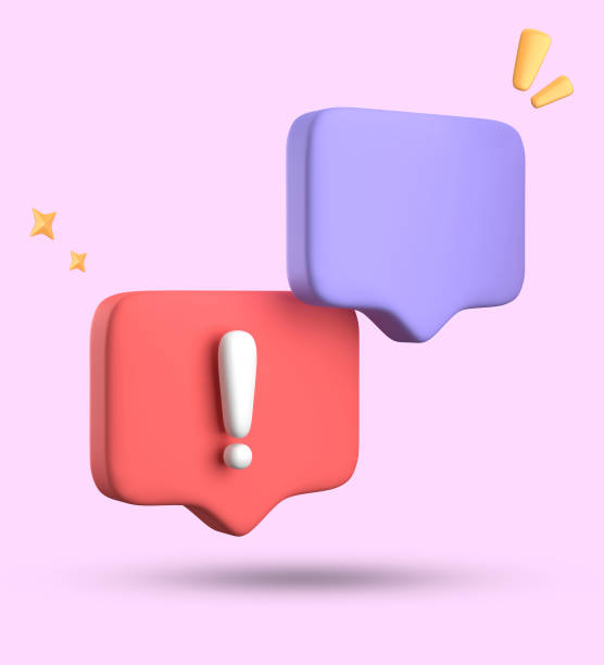 istock 3d rendering of speech bubble, 3D pastel chat icon set. Set of 3d speak bubble. 1746560350