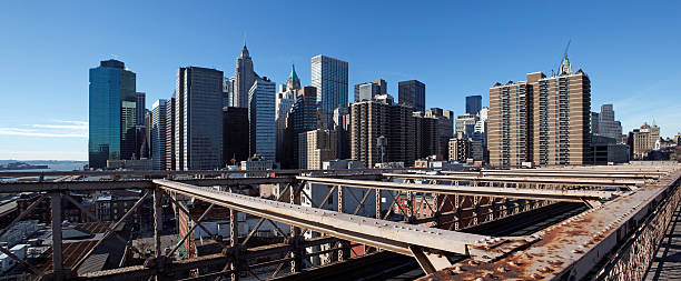 manhattan vista panorámica - ny01 fotografías e imágenes de stock