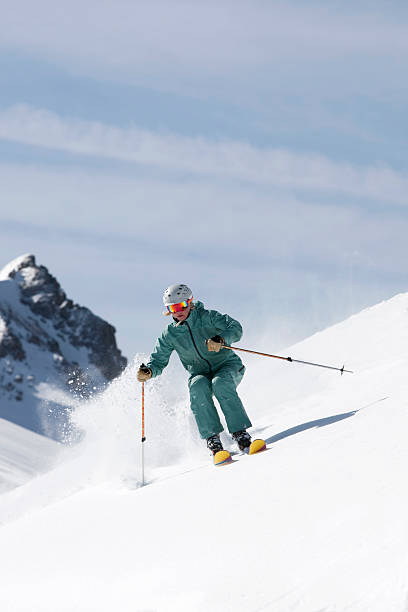 스키복 조치 - skiing powder snow snow telluride 뉴스 사진 이미지