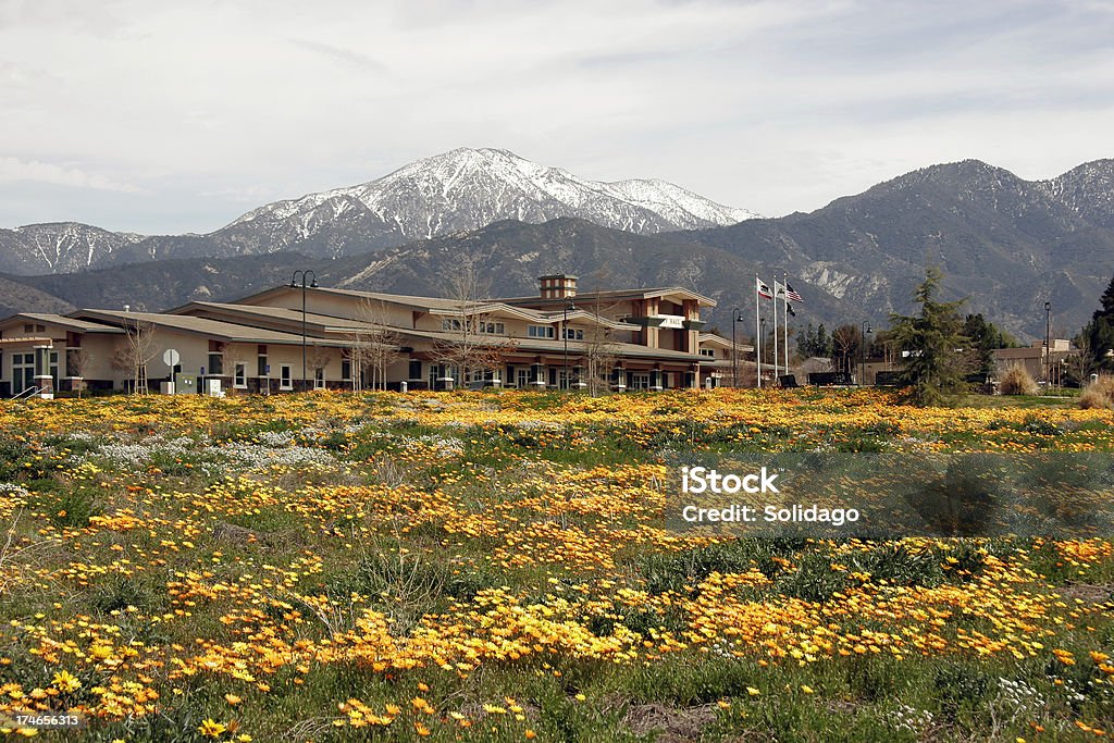 City Hall em Yucaipa Califórnia - Royalty-free Montanha Foto de stock