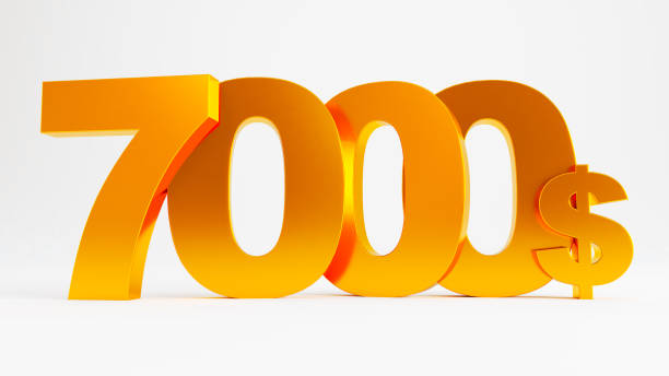 istock golden seven thousand dollars isolated on white background 1746563490