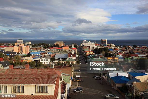 Photo libre de droit de Ville De Punta Arenas Chili banque d'images et plus d'images libres de droit de Chili - Chili, Amérique du Sud, Bleu