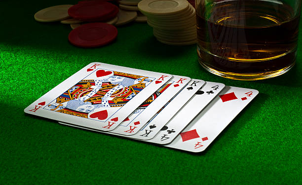poker serie - full foto e immagini stock
