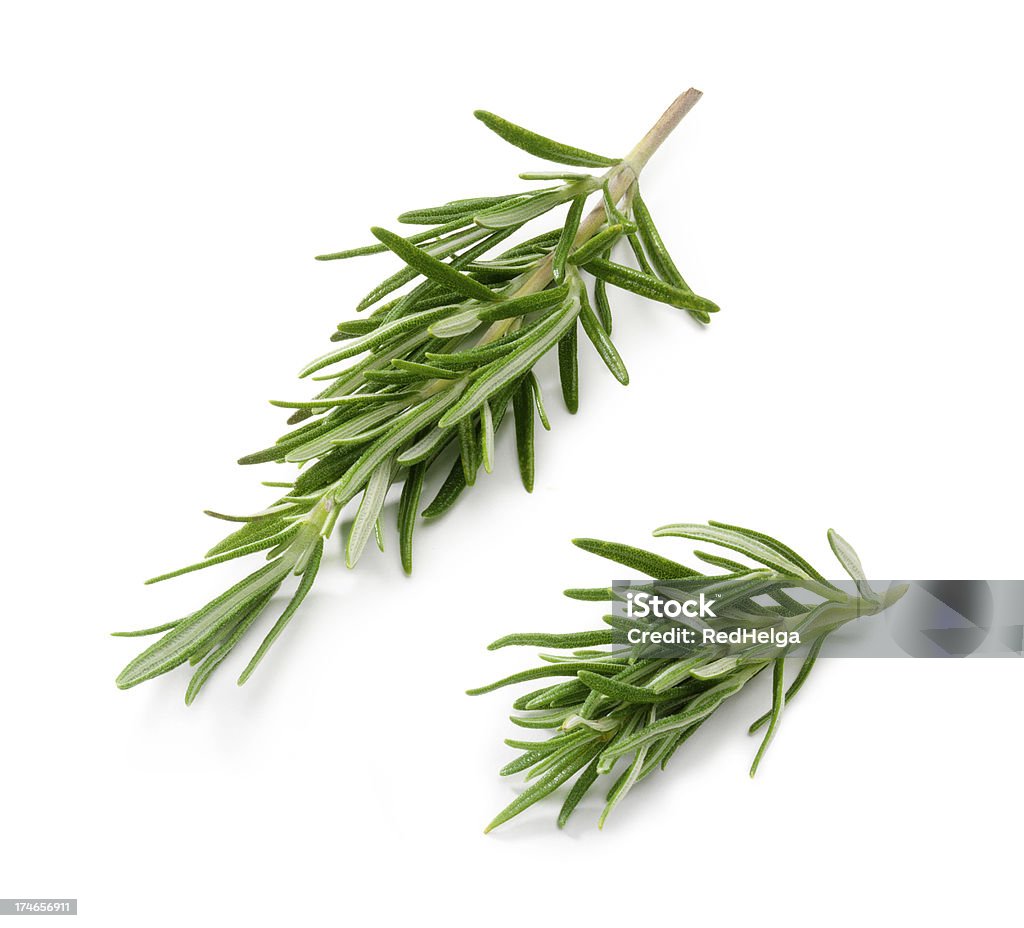 Rosemary Twigs "The file includes a excellent clipping path, so it's easy to work with these professionally retouched high quality image. Need some more Herbs" Clean Stock Photo