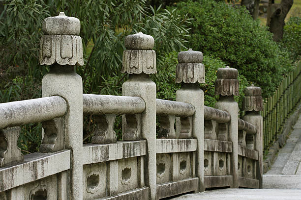 istock Ancient stone bridge in Kyoto 174656954