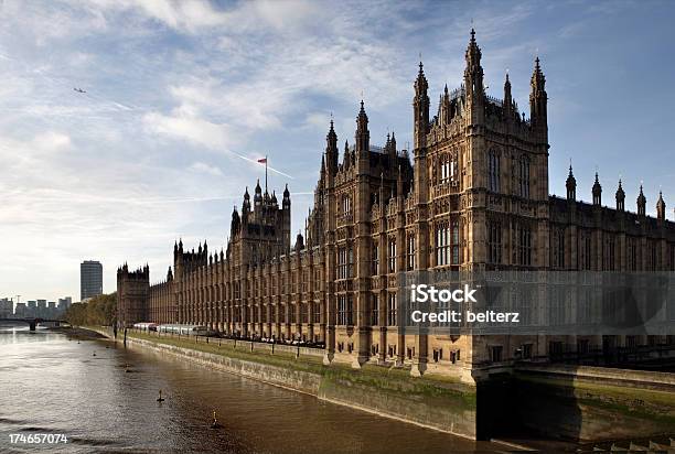 Palace Of Westminster - zdjęcia stockowe i więcej obrazów Anglia - Anglia, Architektura, Bez ludzi