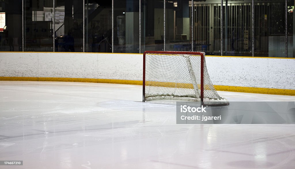 Ice Hockey Arena - Lizenzfrei Eingefroren Stock-Foto