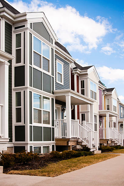 istock New Townhouses in a Row 174657549