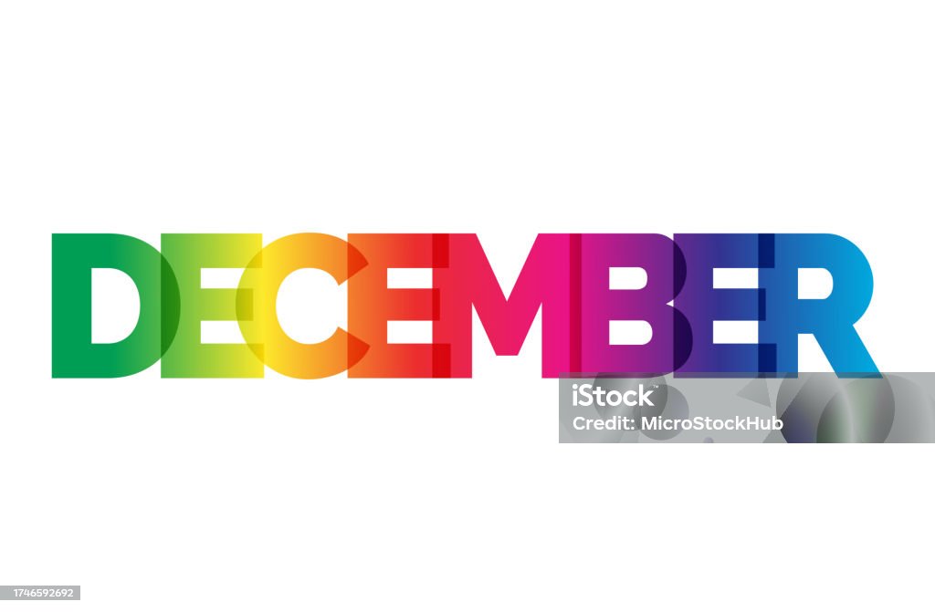 December In Tagalog December Word On White Background Stock Illustration - Download Image ...