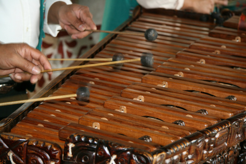 Marimba Players in Guatemala
