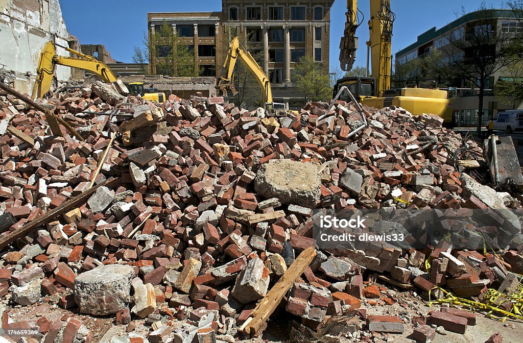 Demolición de la ciudad - Foto de stock de Actividad libre de derechos