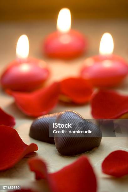 Celebrating Love Stock Photo - Download Image Now - Anniversary, Candle, Candlelight