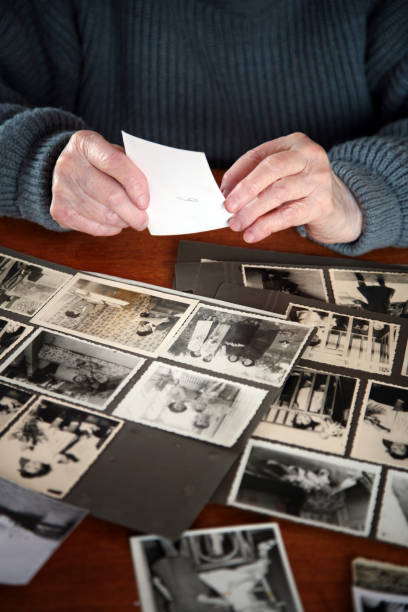 незабываемые моменты для вашей семьи - family tree retro revival photograph senior adult стоковые фото и изображения