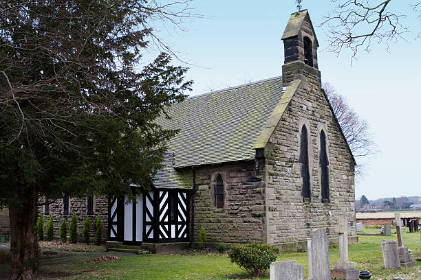 istock Small country church 174660203