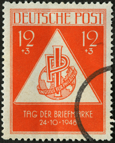 Postage stamp from former Czechoslovakia