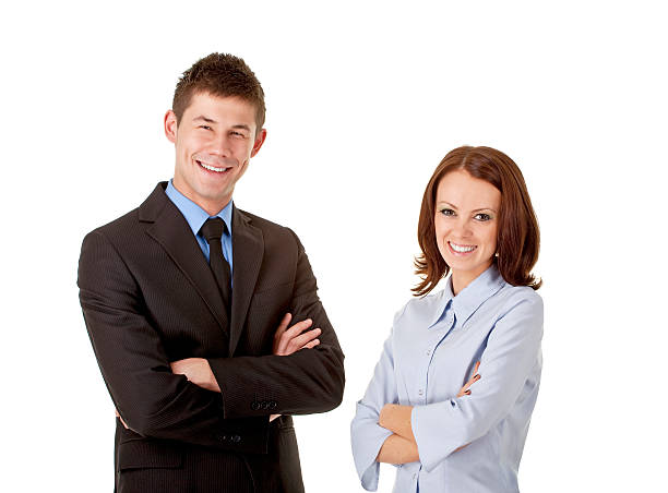 istock young business couple 174660425