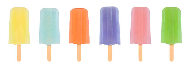 istock Row of Brightly Colored Ice Pops 174660711