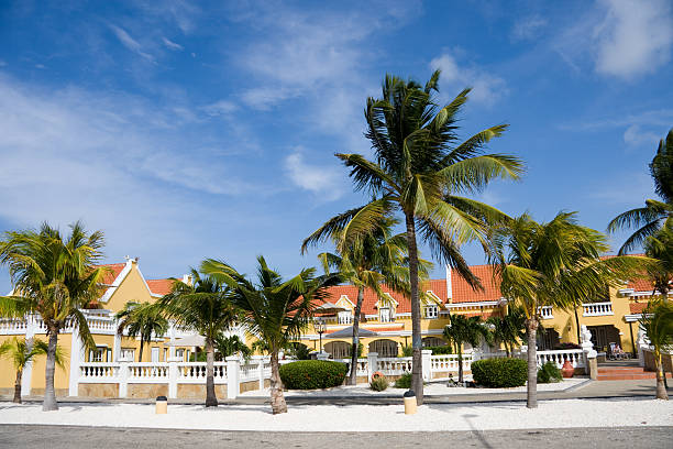 istock View at hotel apartments Aruba 174660995
