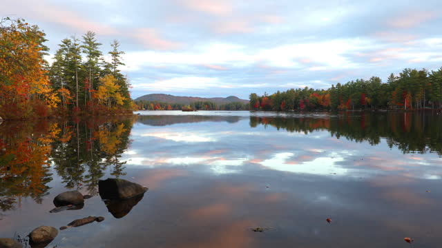 Moose Pond in Bridgton, Maine