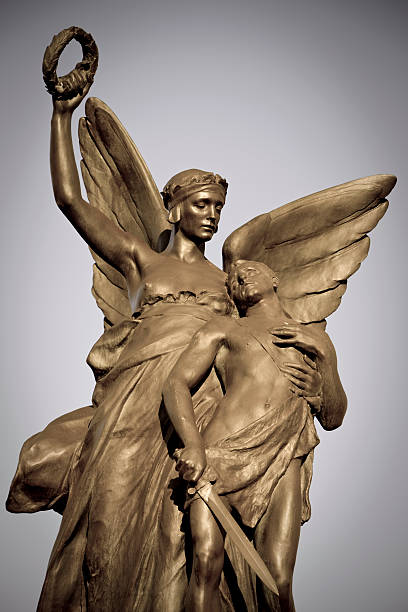 Statue at Queen's University, Belfast, Northern Ireland