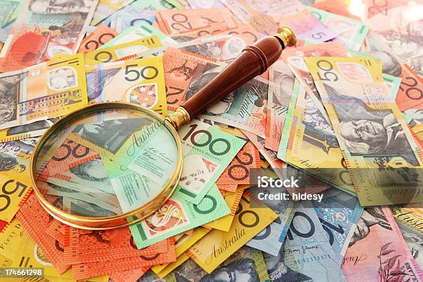 Focus On 재정 분석-보기에 대한 스톡 사진 및 기타 이미지 - 분석-보기, 지폐 통화, 호주