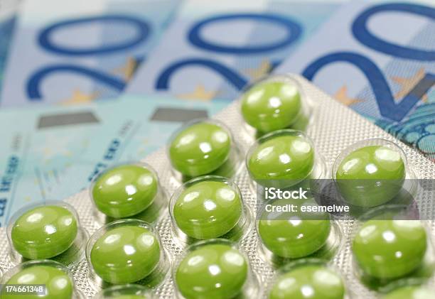 Medicine And Money Stock Photo - Download Image Now - Arranging, Backgrounds, Beauty