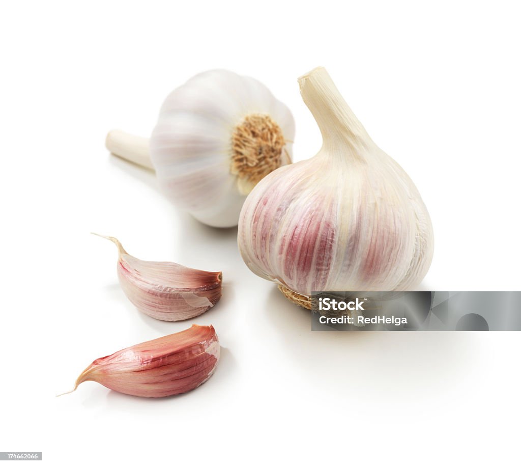 Knoblauch-Stücke - Lizenzfrei Knoblauch Stock-Foto