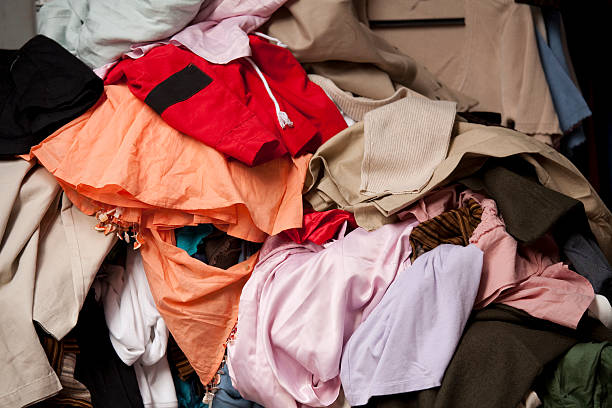 istock Clothing at a Flea Market Sale 174662420