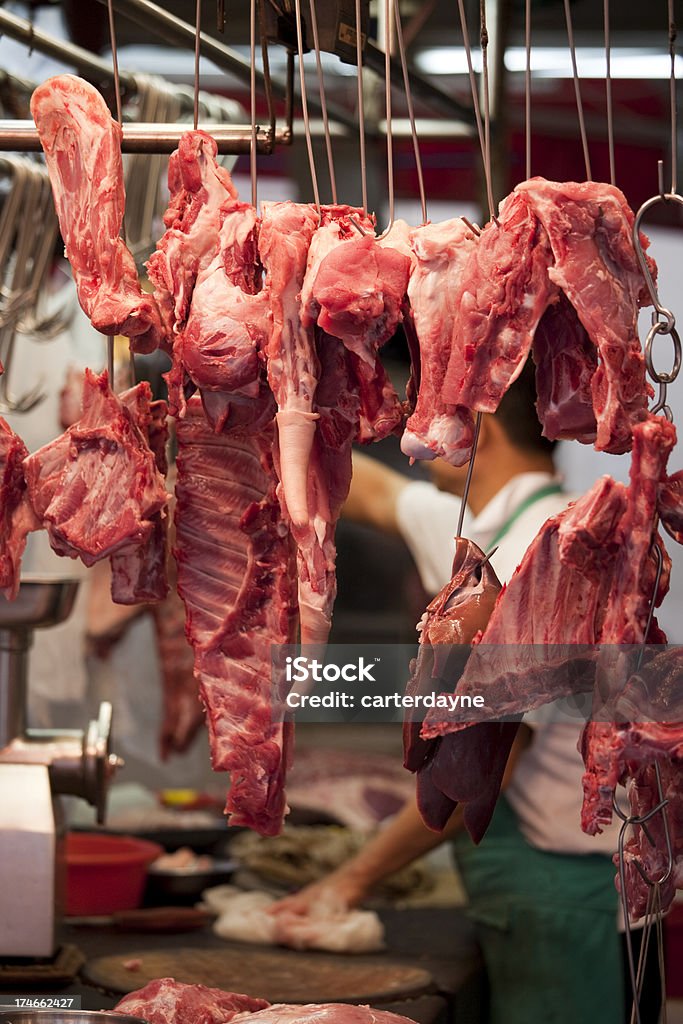 Chinatown Fleisch Markt - Lizenzfrei Cutlet Stock-Foto