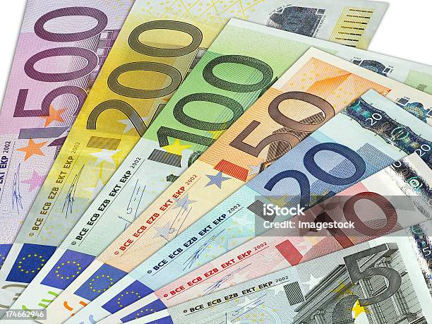 Valuta Dei Paesi Europei - Fotografie stock e altre immagini di Abbondanza - Abbondanza, Affari, Attività bancaria