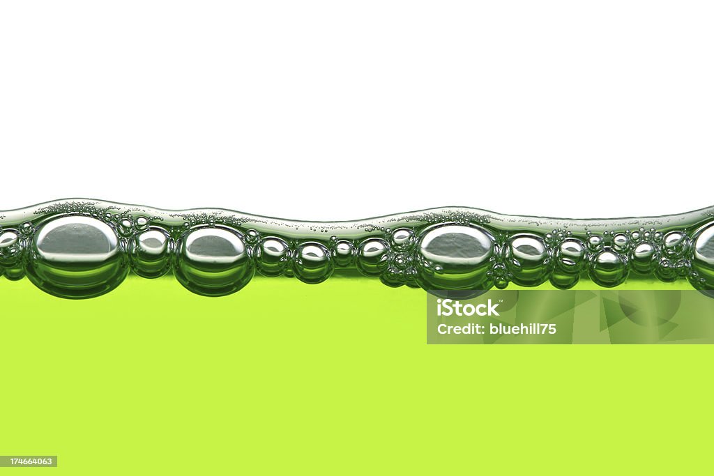 Acqua bolle di sfondo bordo - Foto stock royalty-free di Acqua