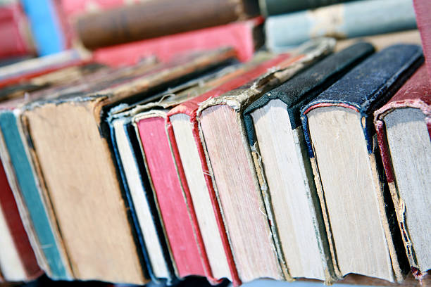 istock Row of Antique Books 174664482