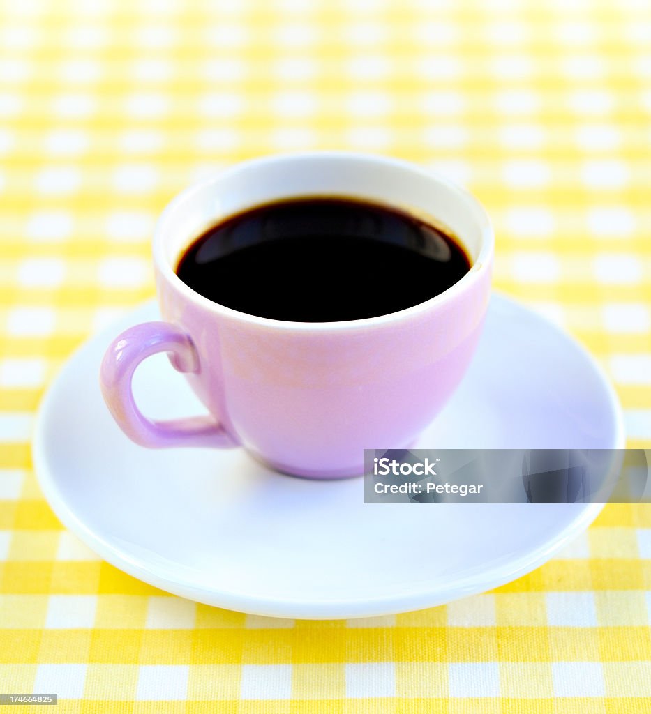 Tasse Kaffee in einem Espresso - Lizenzfrei Braun Stock-Foto