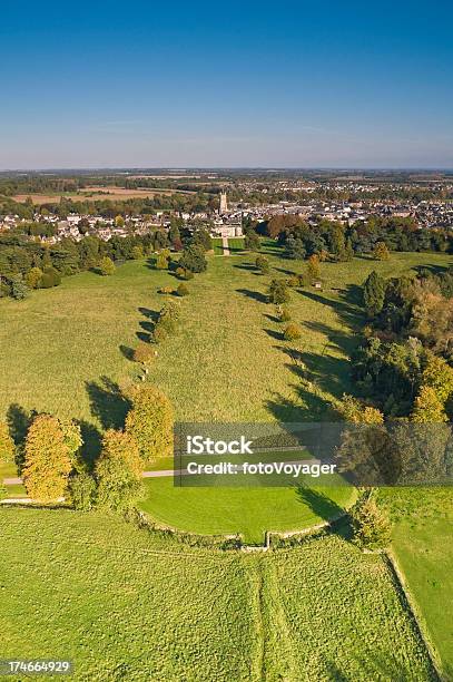 Cotswold Land Town Cirencester Park Stockfoto und mehr Bilder von Cirencester - Cirencester, Luftaufnahme, Agrarbetrieb