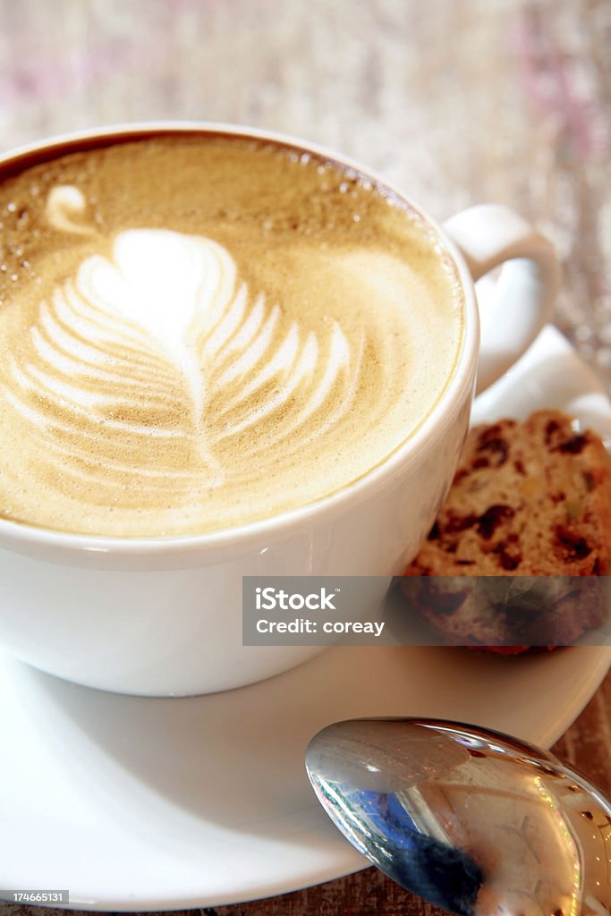 Cappuccino - Zbiór zdjęć royalty-free (Bar kawowy)