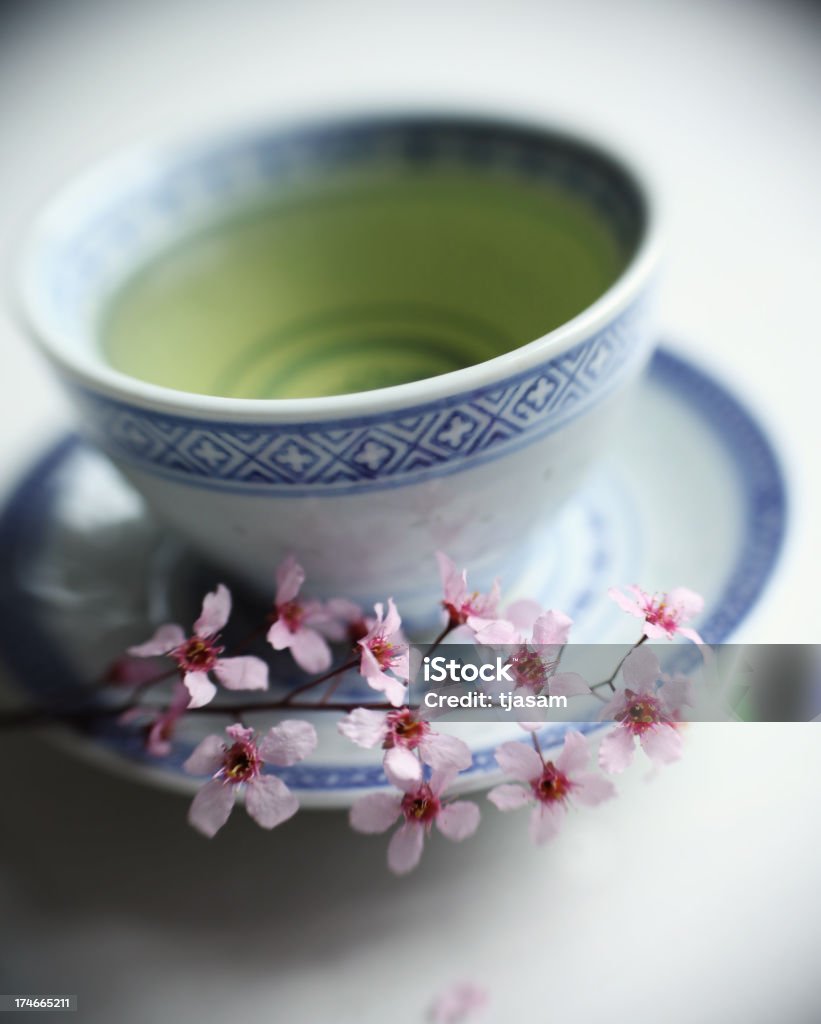 Здоровые зеленый чай - Стоковые фото Зелёный чай роялти-фри