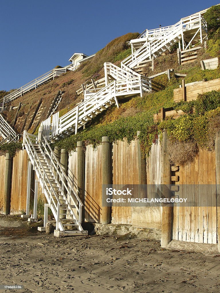 Accès privé à la plage - Photo de Architecture libre de droits