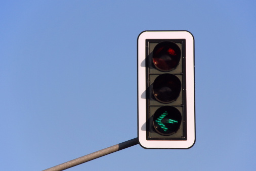 Traffic light - green arrow