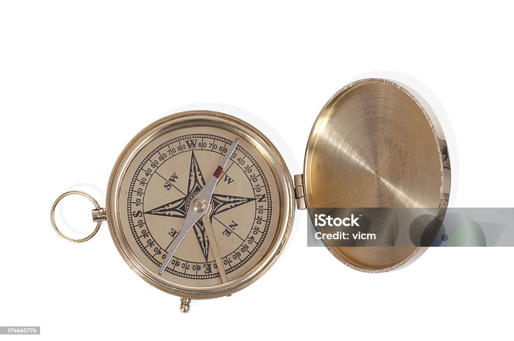 Compass - Foto de stock de Antigo royalty-free