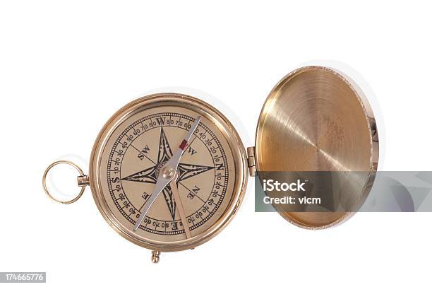 Foto de Compass e mais fotos de stock de Antigo - Antigo, Antiguidade, Bronze - Descrição de Cor
