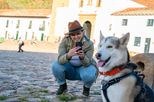 Selfie Serenity: A Young Explorer's Moment in Villa de Leyva