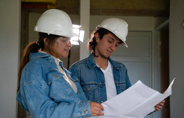 istock Innovation in Progress: Architects and Construction Team in Remodeling an Apartment in Gray Construction 1746664708