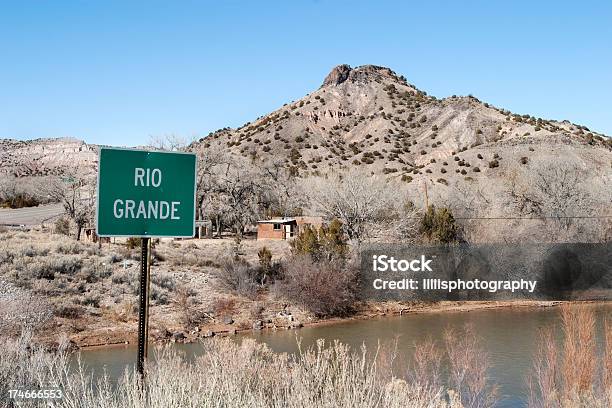 Rio Grande River In New Mexico Stock Photo - Download Image Now - American Culture, Famous Place, Horizontal