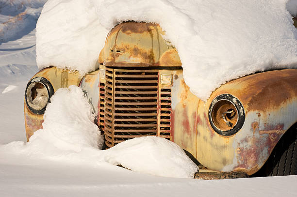 istock Old Pickup Truck, Yellowknife. 174666611